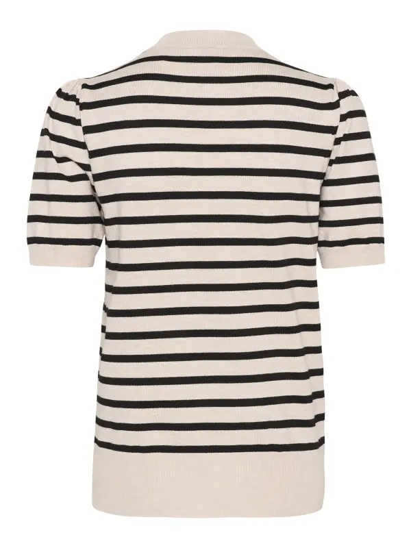 Saint Tropez - MilaSZ SS Striped Pullover Saint Tropez - MilaSZ SS Striped Pullover
