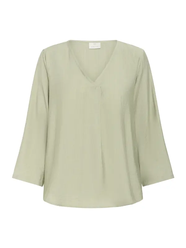 Kaffe - KAlui V Neck Blouse Kaffe - KAlui V Neck Blouse