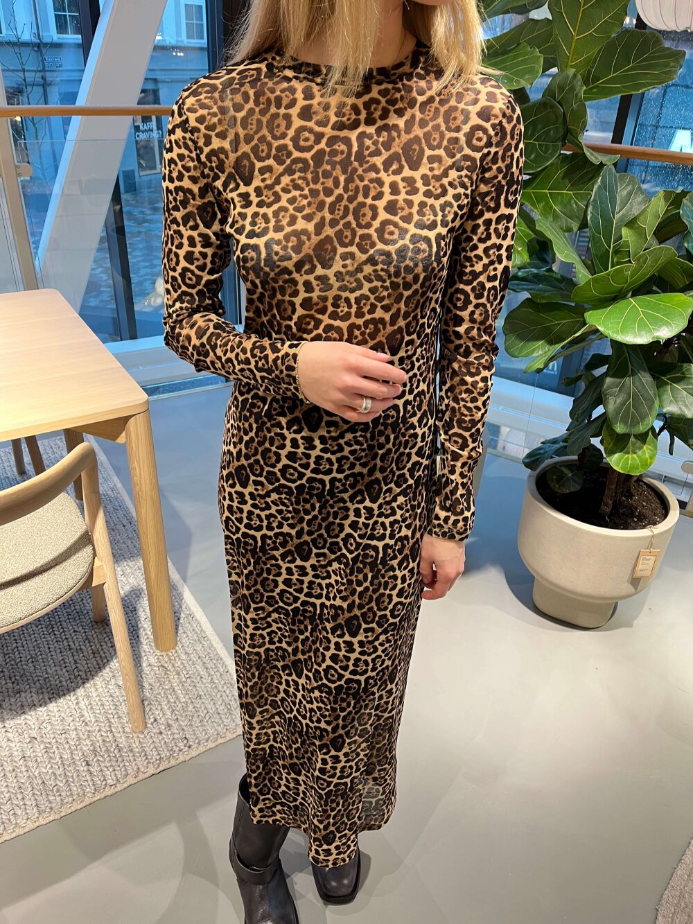 Lollys Laundry - LoganLL Maxi Kjole LS