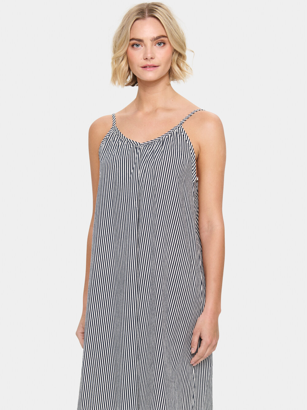 Saint Tropez - ZalindaSZ Stripe Strap Kjole