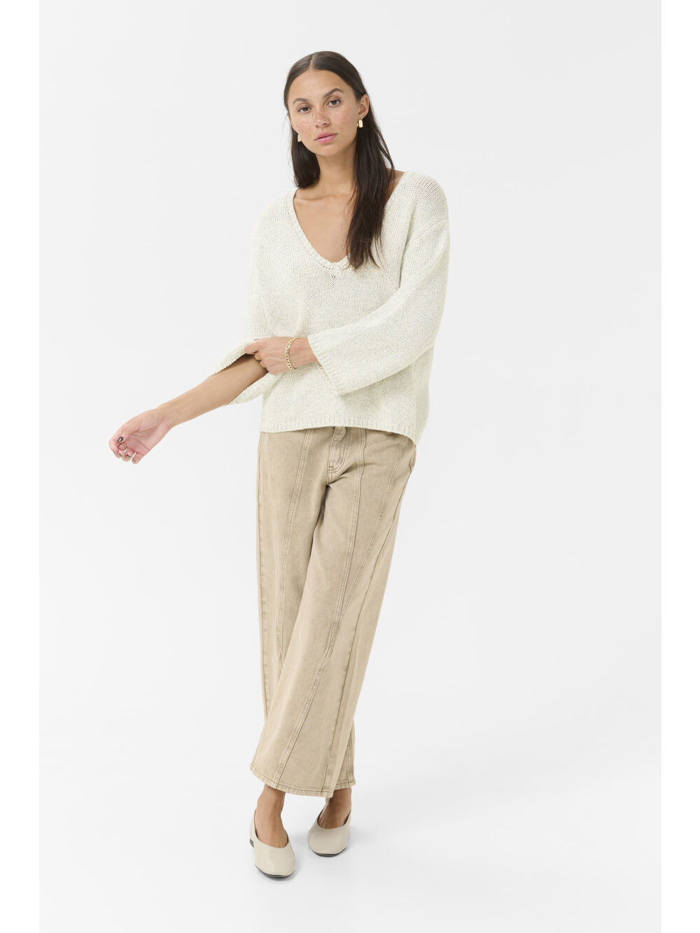 Kaffe - KAgerdi V-neck Pullover