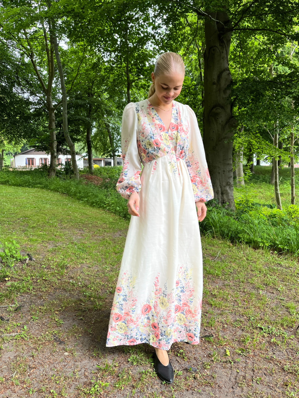 Neo Noir - Silfi Flower Print Kjole