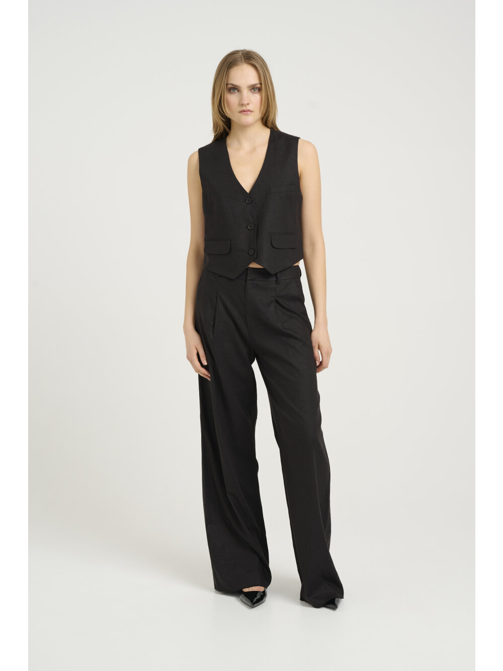 Gestuz - ElarahGZ linen HW pants NOOS