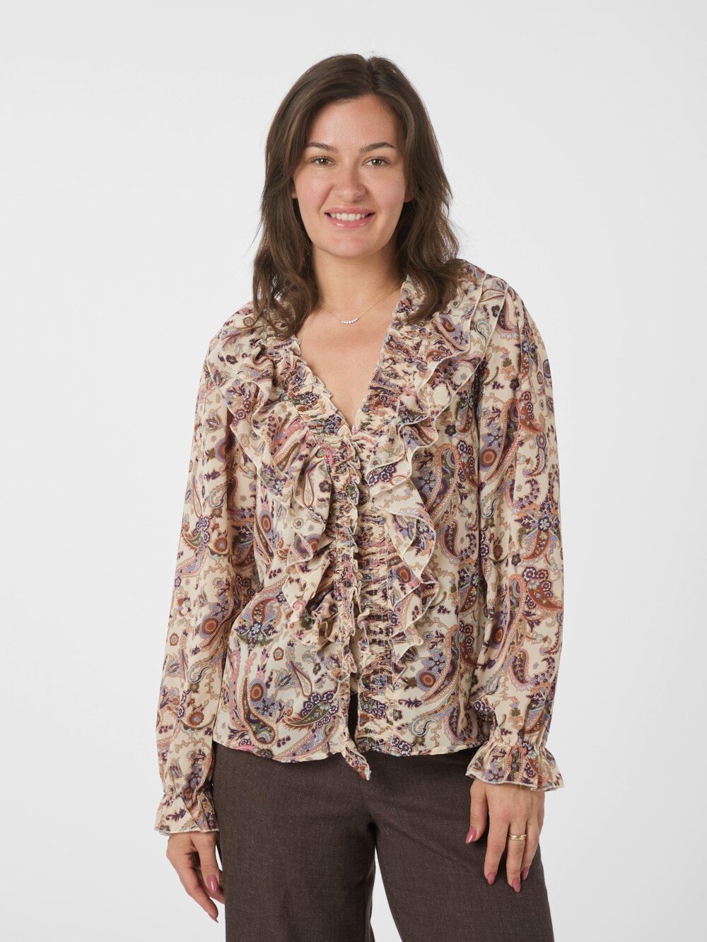Neo Noir - Ivey Art Paisely Blouse