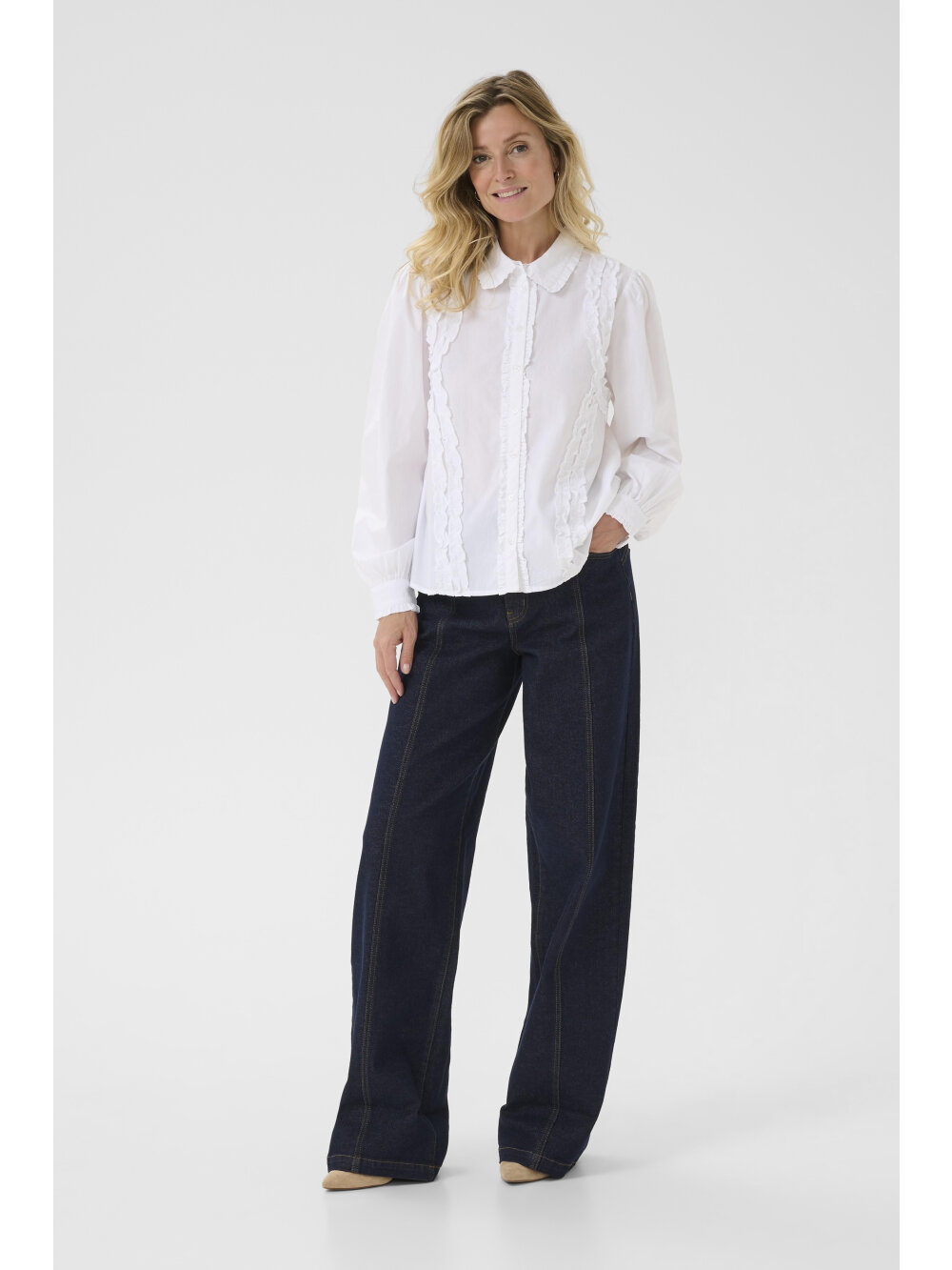 Cream - CRLau Frill Shirt