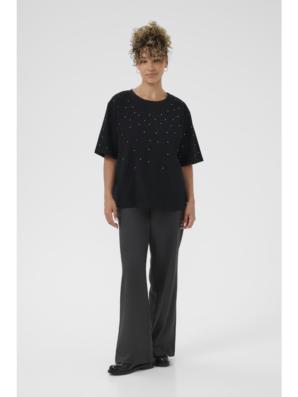 Cream - CRLeona Studs Tshirt