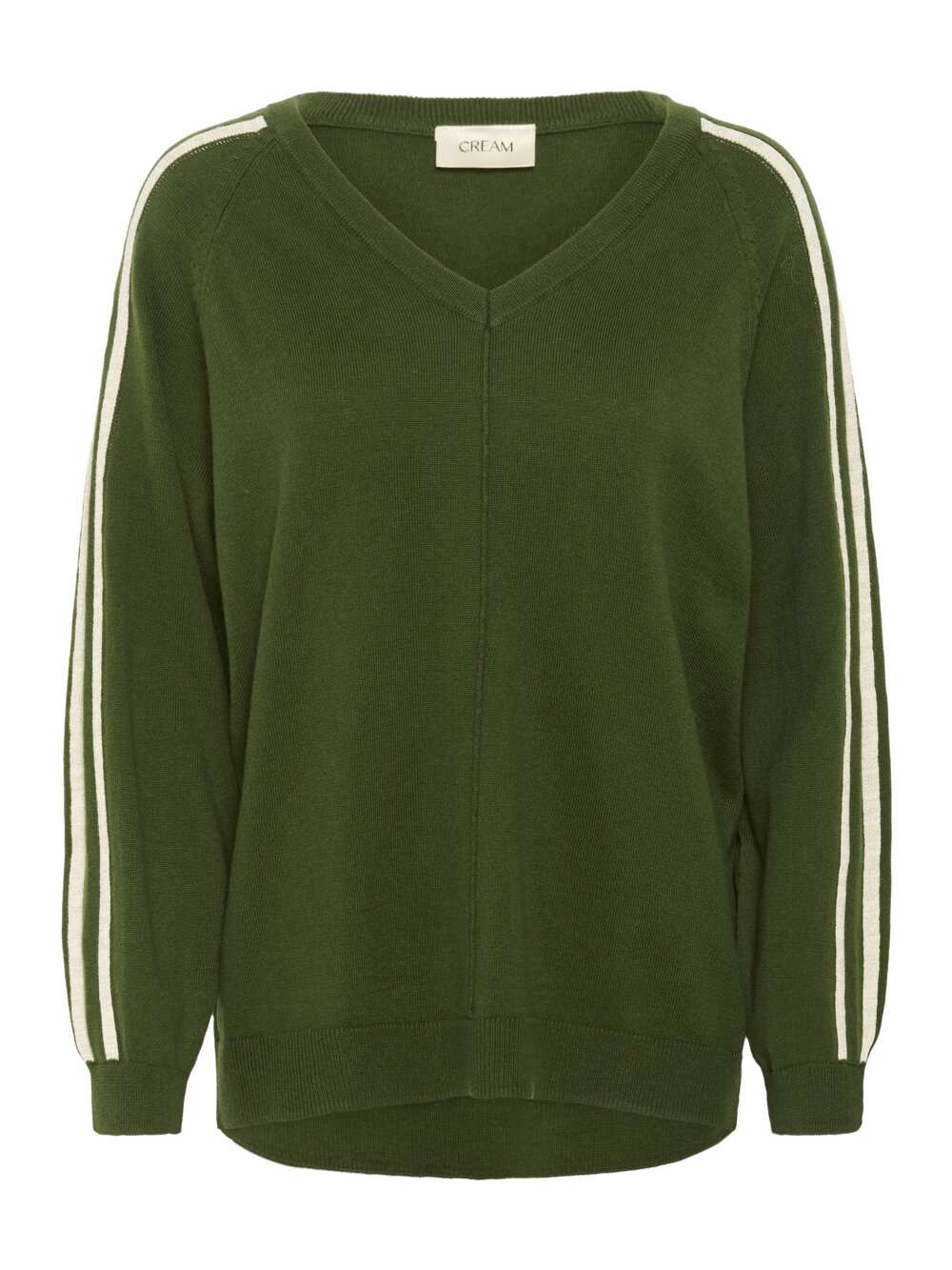 Cream - CRAnva stripe pullover