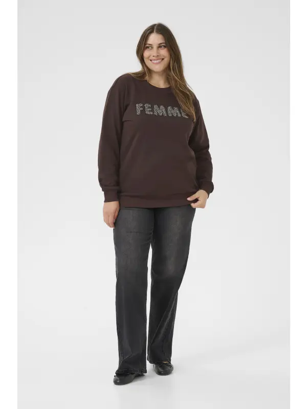 Kaffe Curve - KCelise Sweatshirt Kaffe Curve - KCelise Sweatshirt