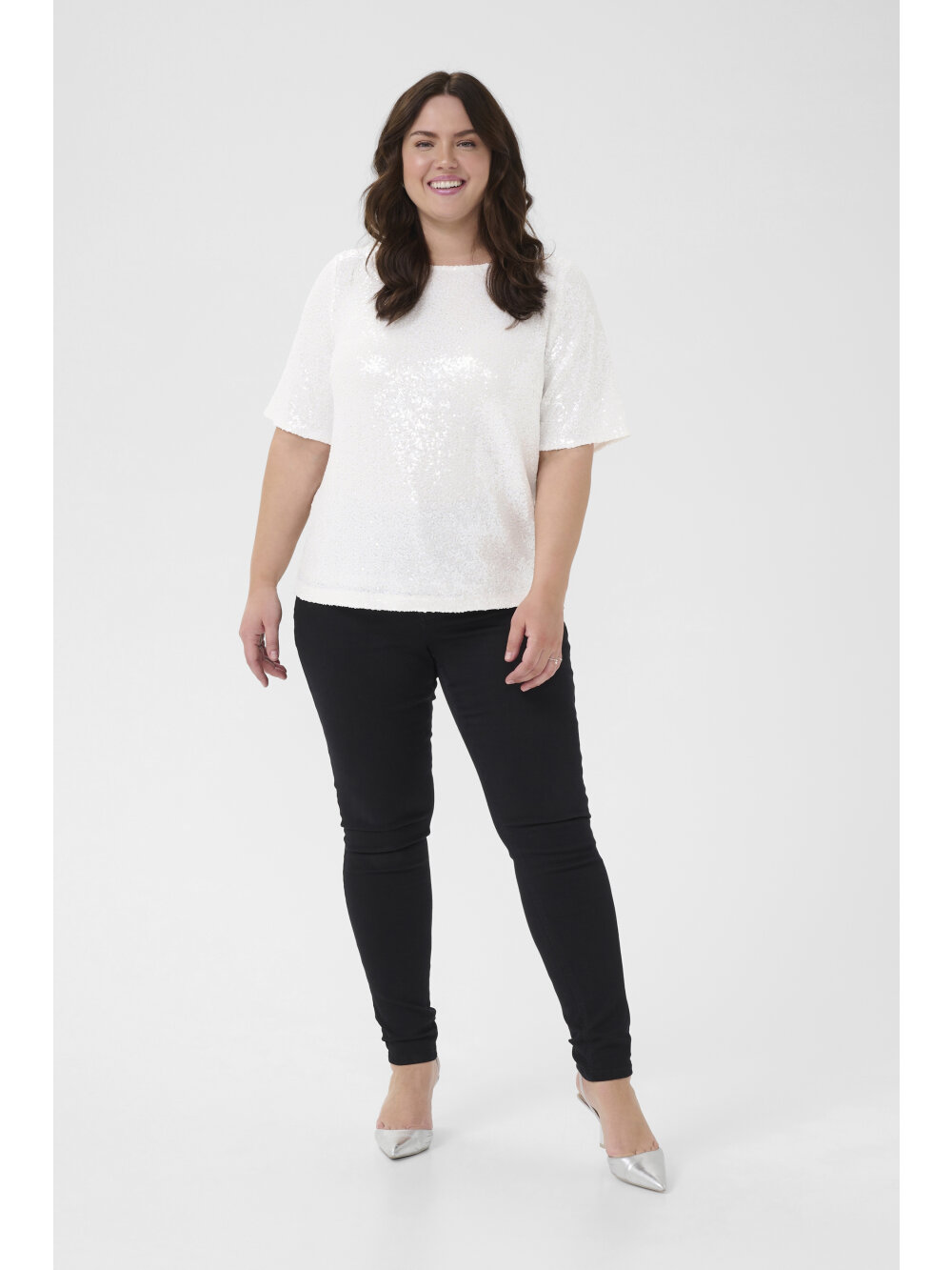 Kaffe Curve - KCmirana Sequin Blouse