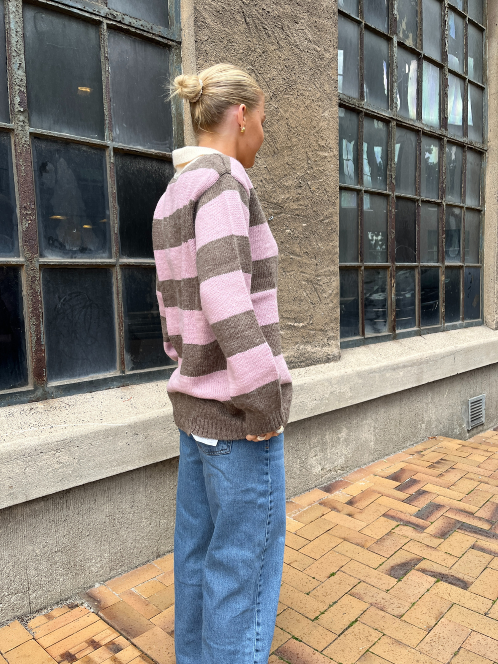 Modström - Pelhammd stripe polo