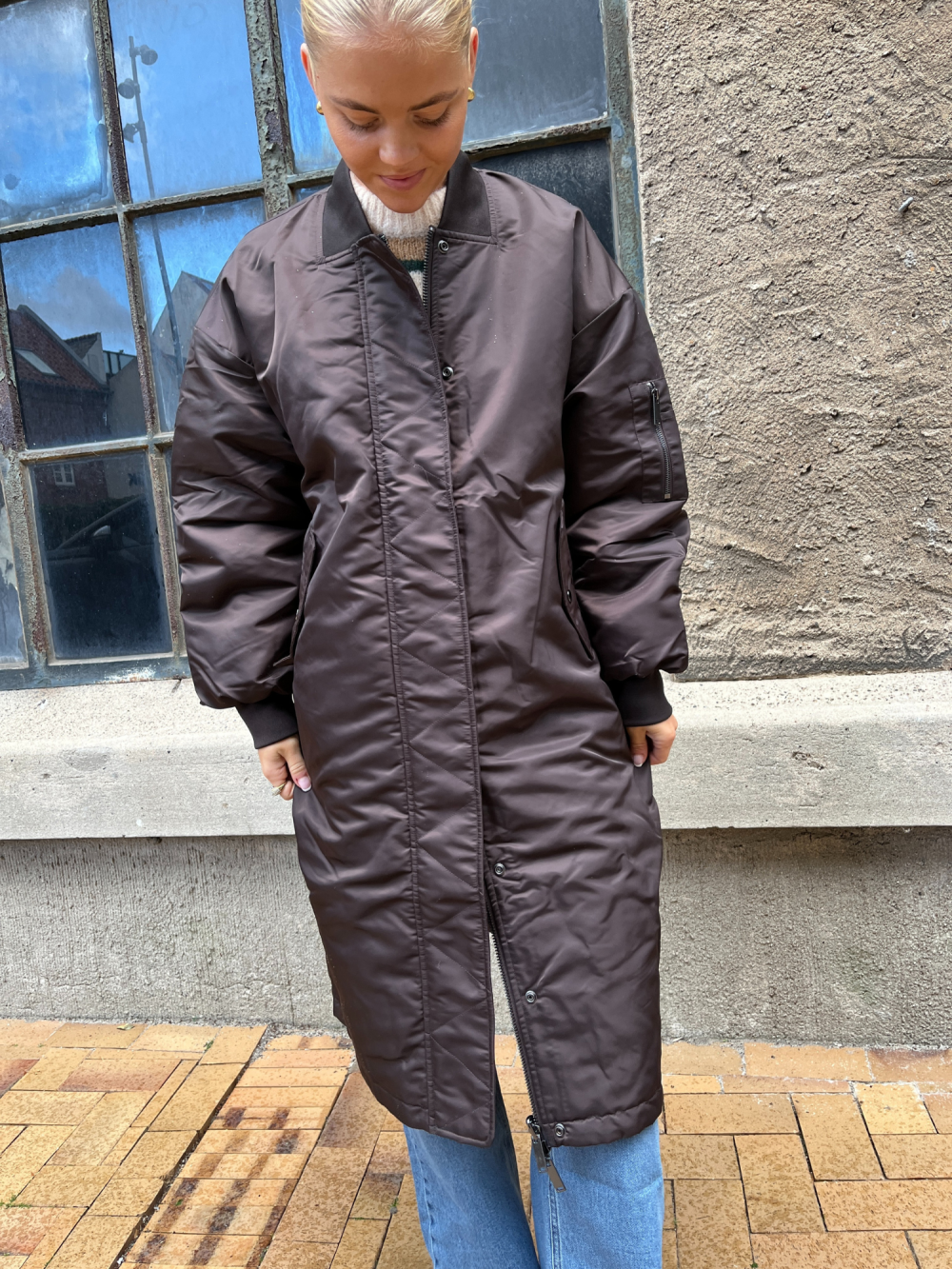 My Essential Wardrobe - HelgaMW Reversable Long Jakke