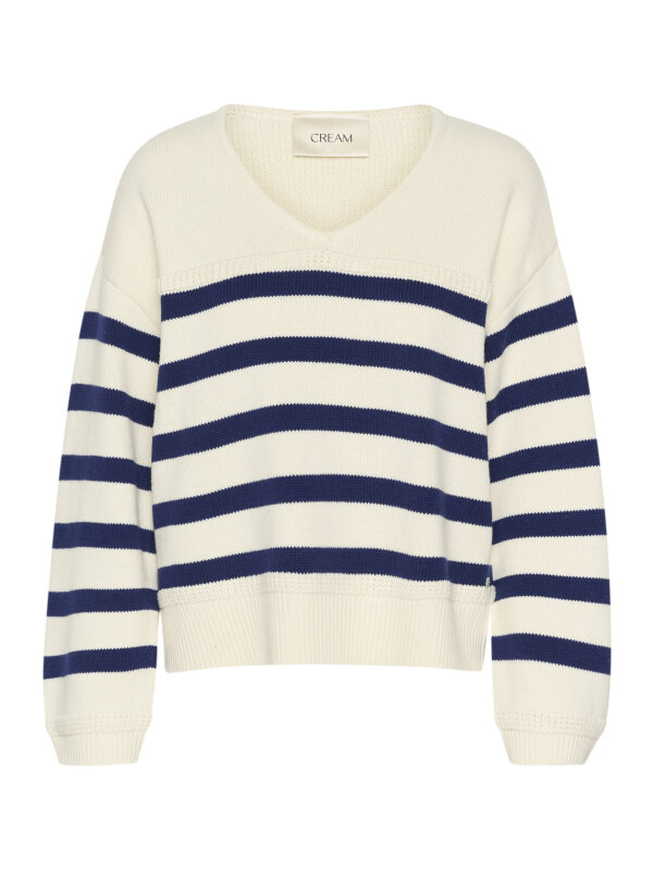 Cream - CRMuka Knit Polo Pullover