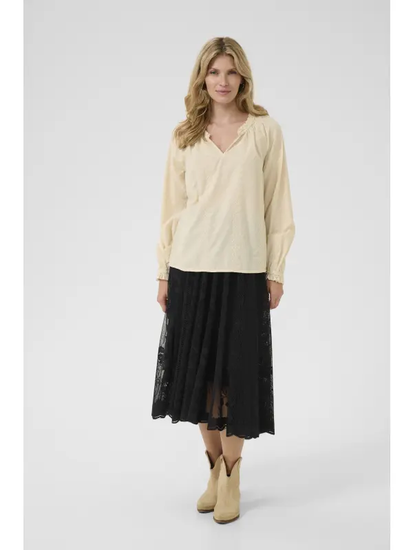 Cream - CRSienna Blouse Cream - CRSienna Blouse