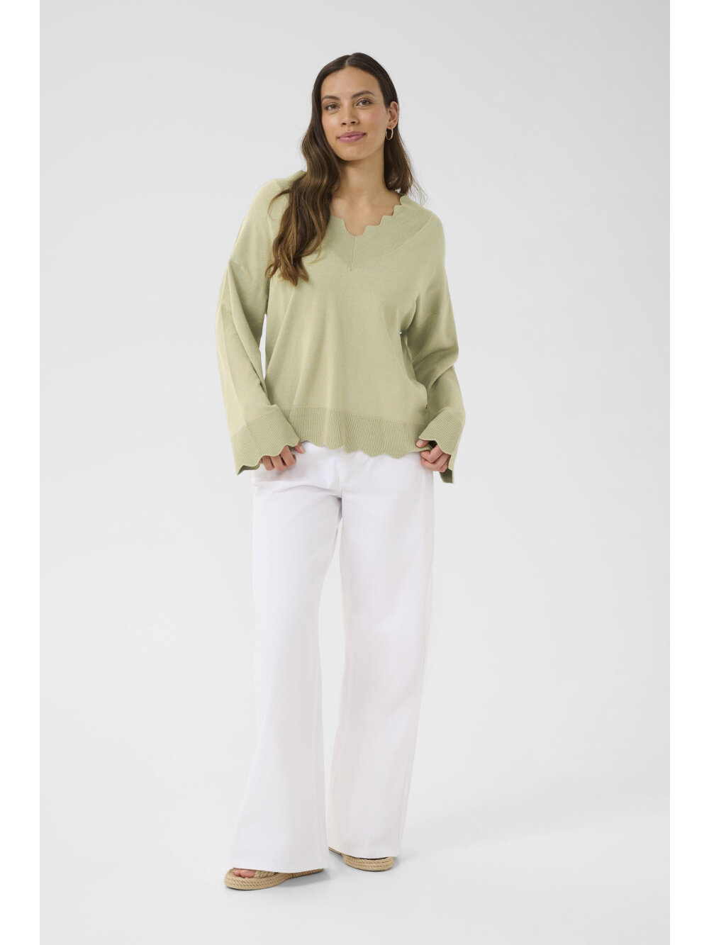 Cream - CRVillea Knit Pullover