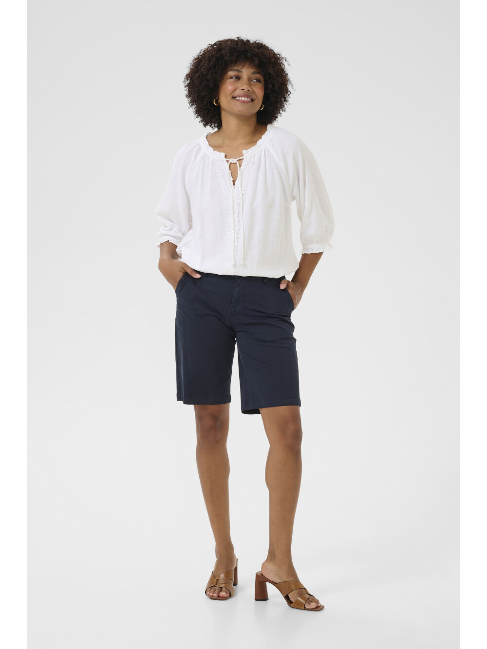 Cream - CRBerta Twill Shorts - Coco Fit