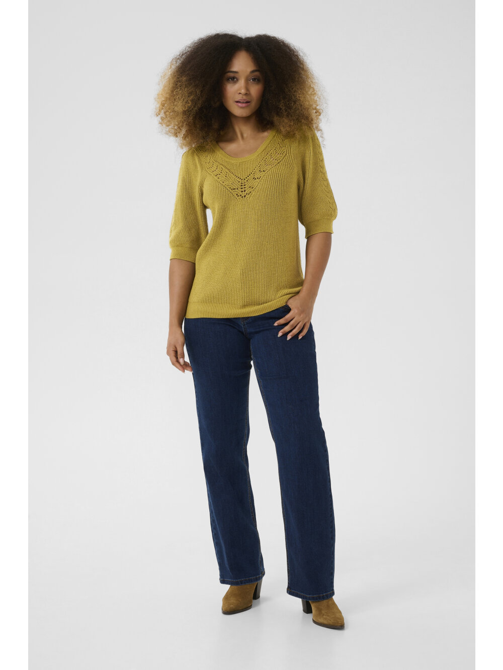 Cream - CRDela short sleeve pullover