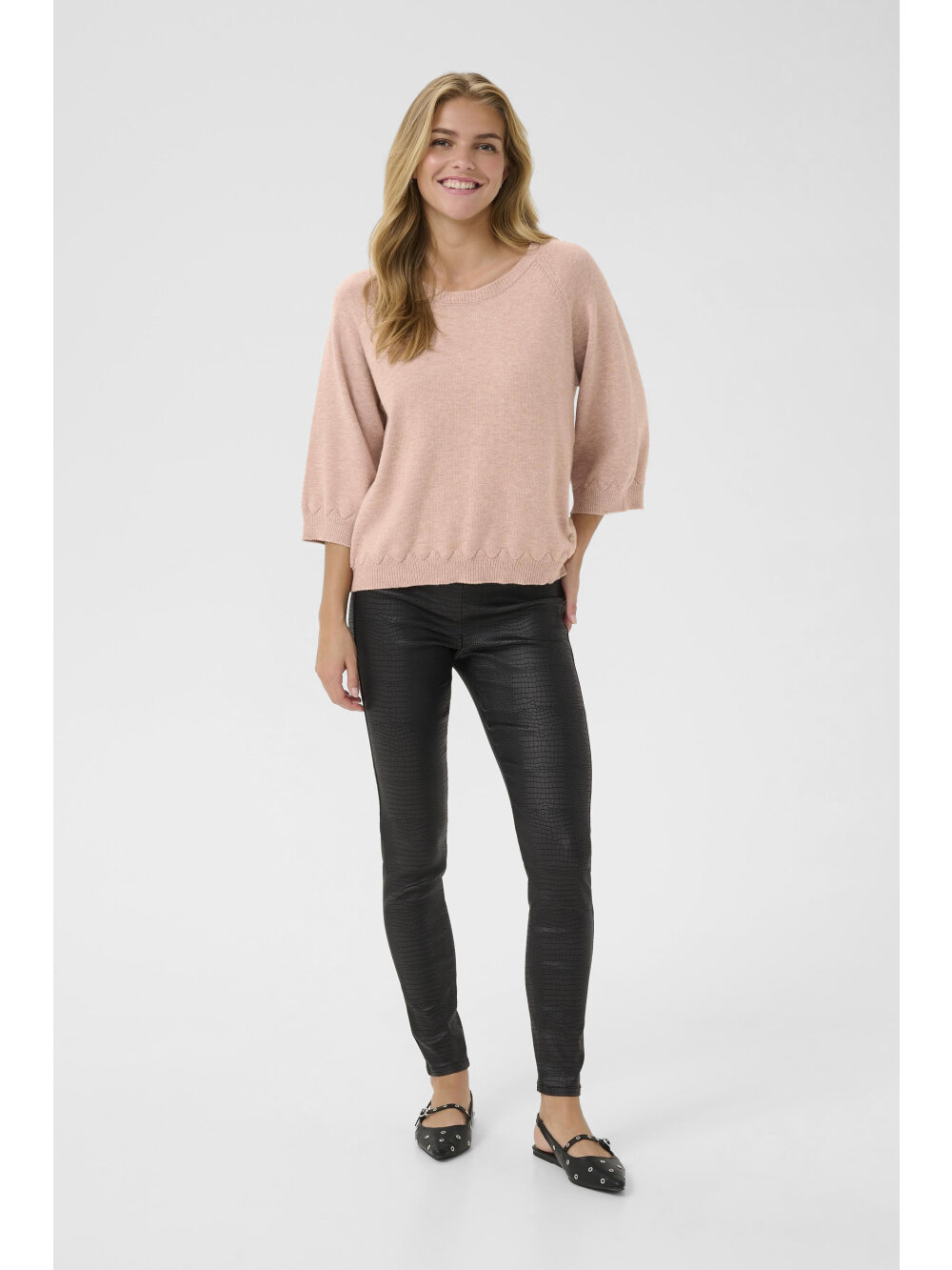 Cream - CRDela 3/4 Sleeve Pullover