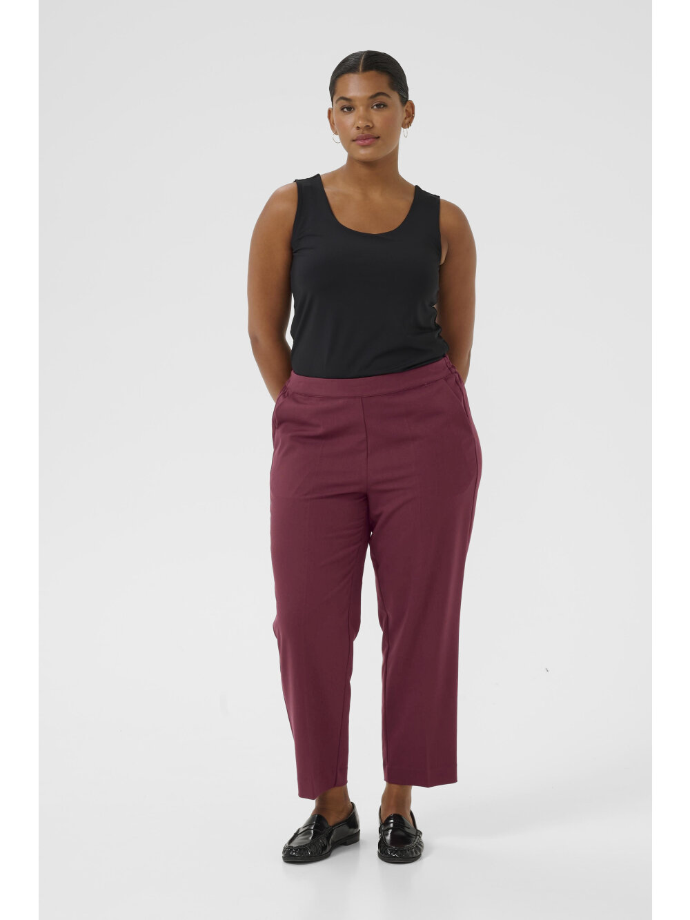 Kaffe Curve - KCsakira Cropped Pants