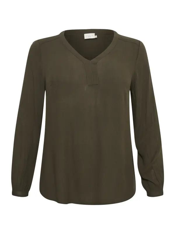 Kaffe Curve - KCami LS Blouse Kaffe Curve - KCami LS Blouse