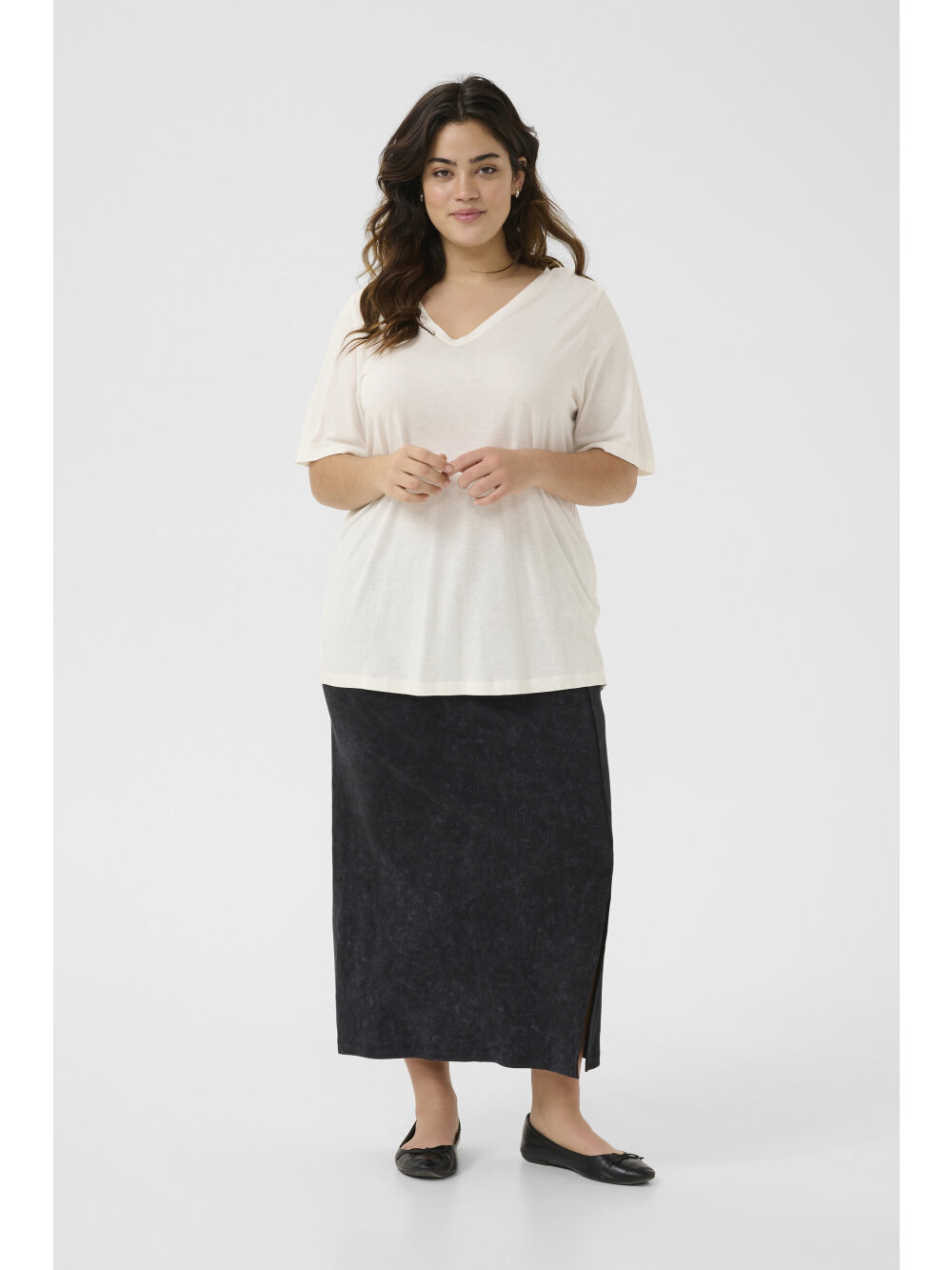 Kaffe Curve - KCdalia Rib Skirt