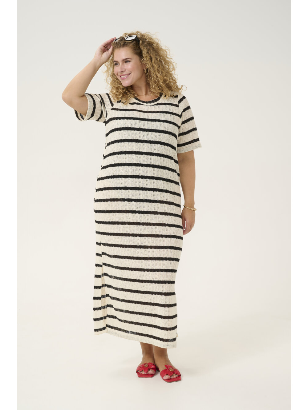 Kaffe Curve - KCedina Jersey Dress