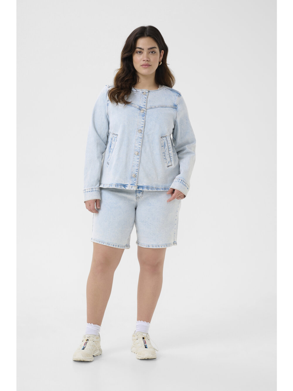 Kaffe Curve - KCmaia Denim Shorts