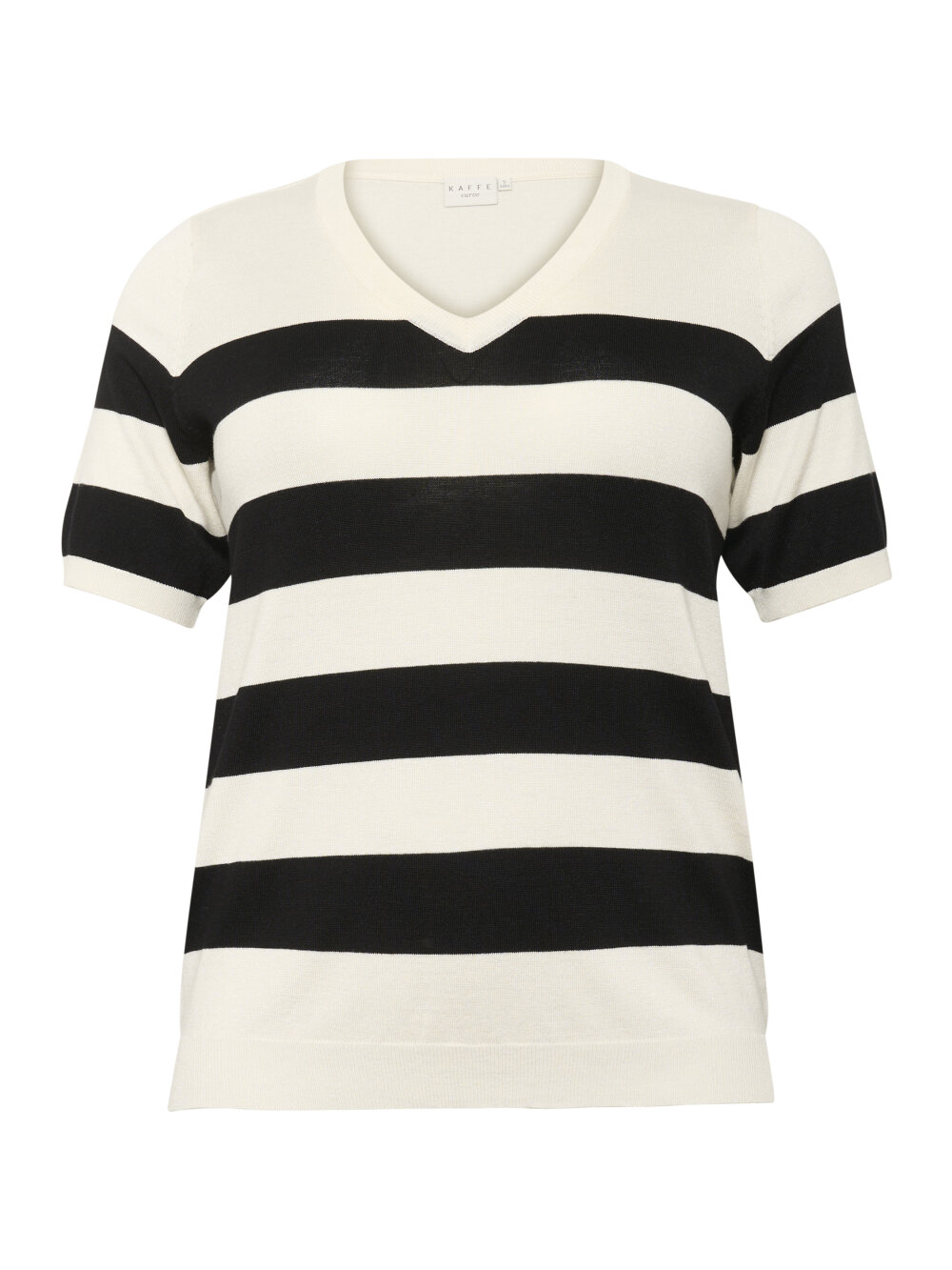 Kaffe Curve - KClizzy Striped V-neck