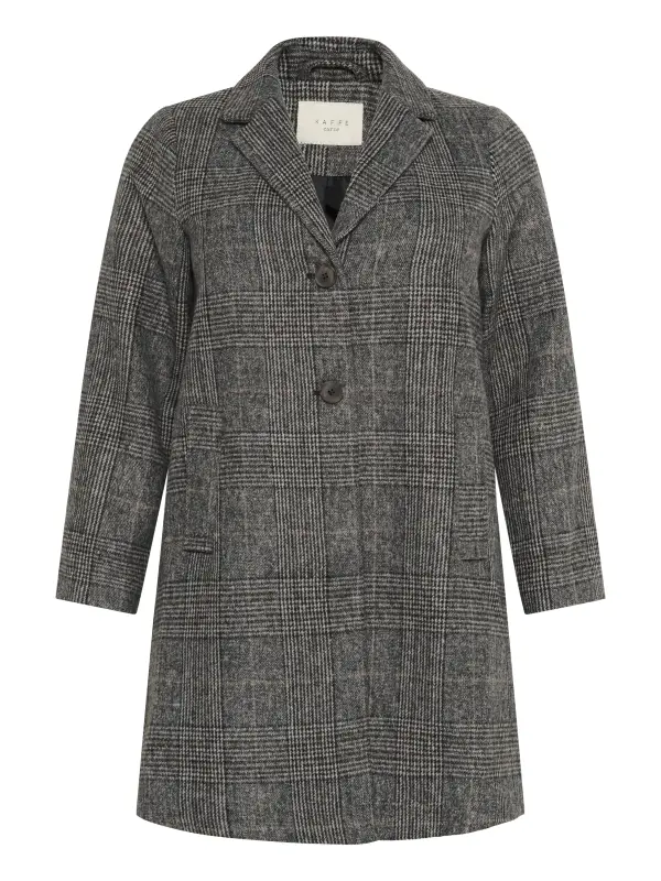 Kaffe Curve - KCvianna Checked Jacket