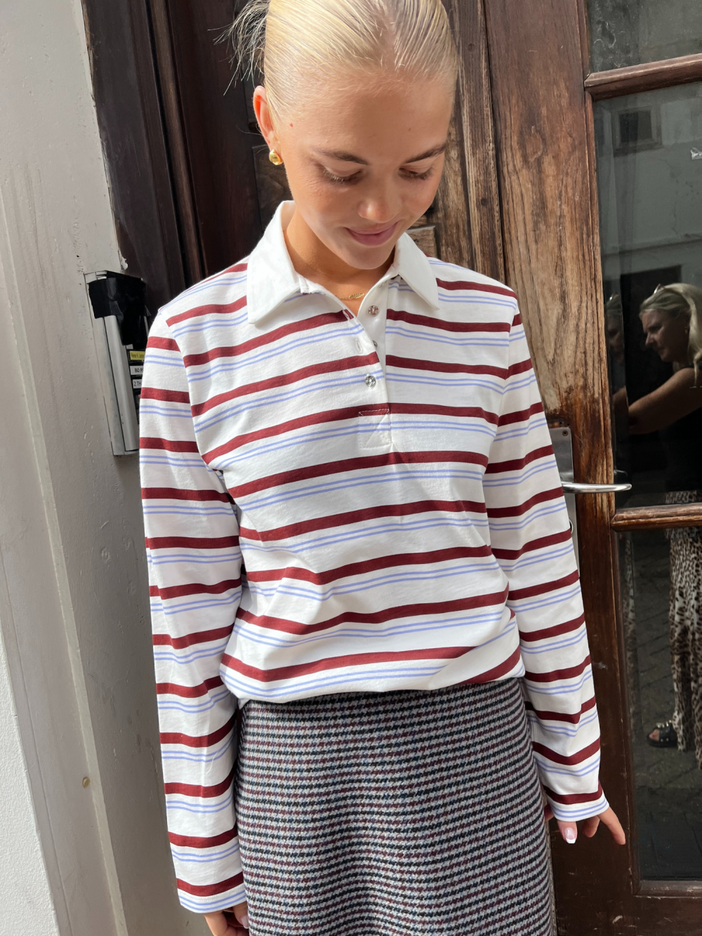 Modström - Hellenmd LS stripe polo