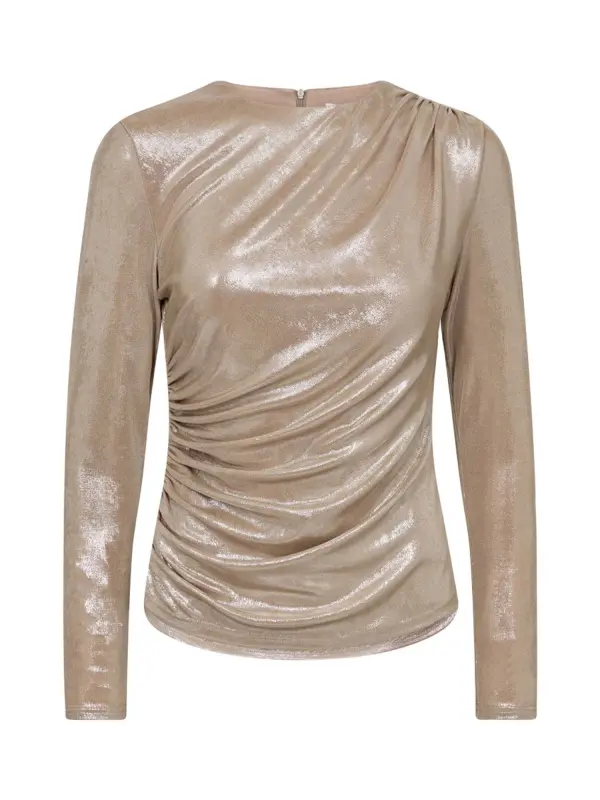 Co´Couture - MargotCC Drape Bluse Co´Couture - MargotCC Drape Bluse