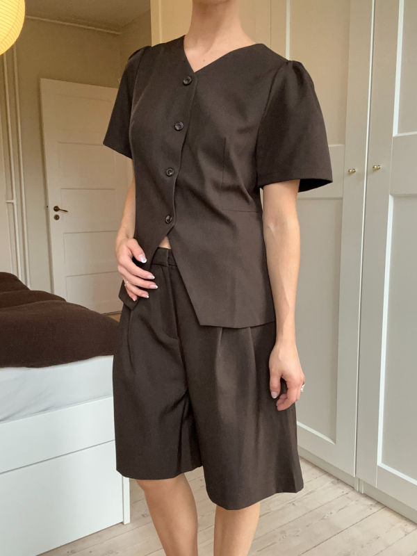 Neo Noir - Jules Structure Bluse Neo Noir - Jules Structure Bluse