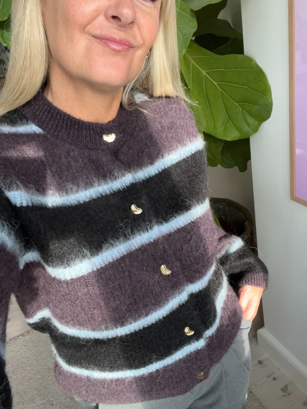 Modström - Rafaelmd stripe cardigan Modström - Rafaelmd stripe cardigan