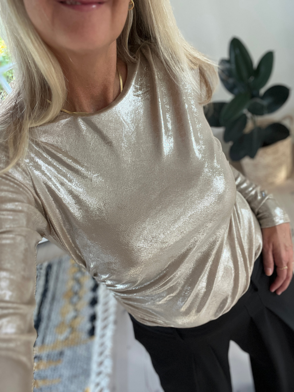 Co´Couture - MargotCC Drape Bluse