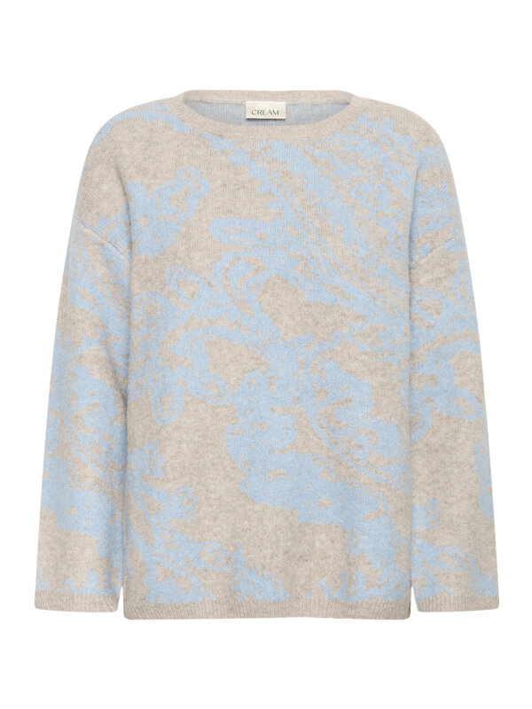 Cream - CRTemikka Knit Pullover Cream - CRTemikka Knit Pullover