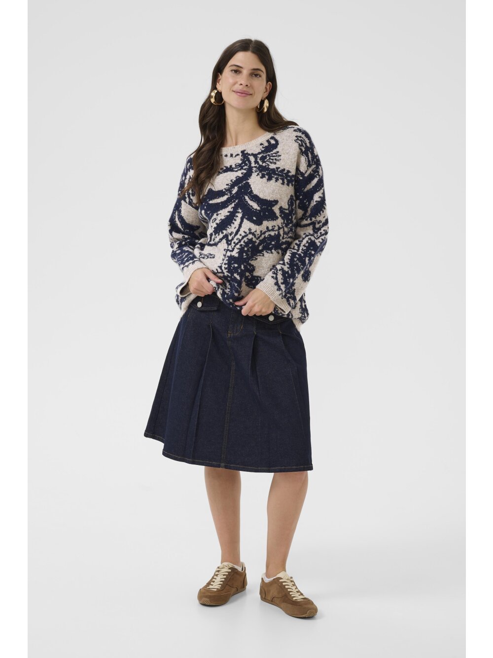 Cream - CRTemikka Knit Pullover