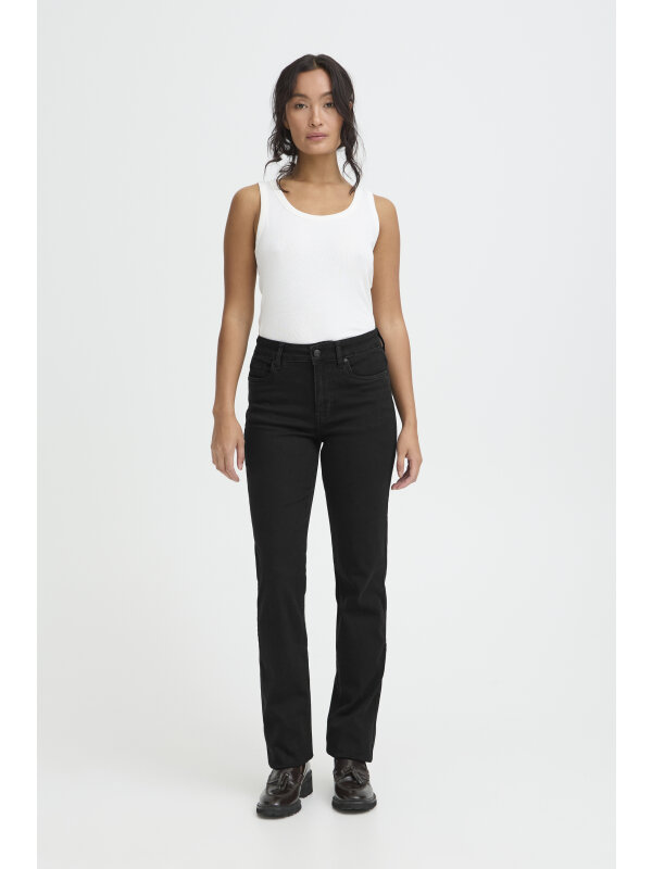 Pulz Jeans - PZEMMA HW JEANS MEDIUM STRAIGH Pulz Jeans - PZEMMA HW JEANS MEDIUM STRAIGH