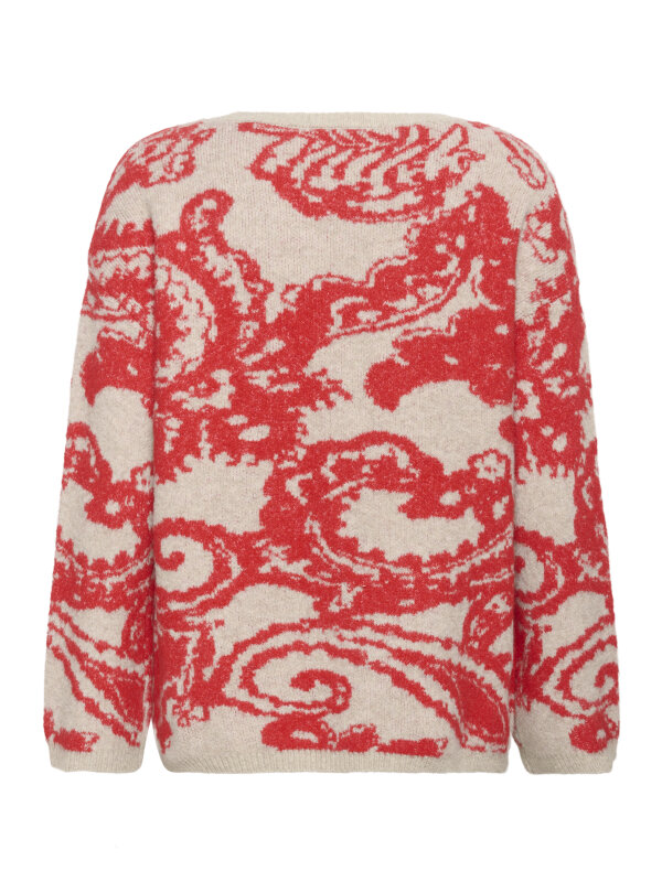 Cream - CRTemikka Knit Pullover Cream - CRTemikka Knit Pullover