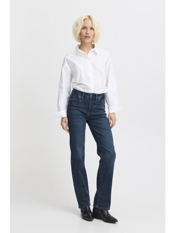 Pulz Jeans - PZKAROLINA HW JEANS STRAIGHT L