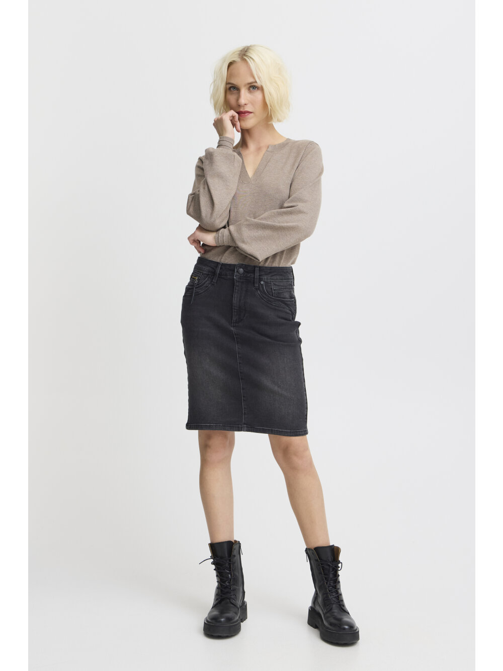 Pulz Jeans - PZKAROLINA HW Skirt