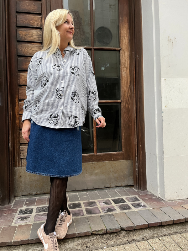 Mads Nørgaard - Luke Denim Stelly Skirt Block Mads Nørgaard - Luke Denim Stelly Skirt Block