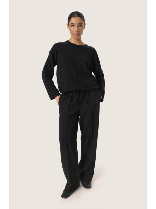 Soaked In Luxury - SLSpina Boxy Crew-Neck Soaked In Luxury - SLSpina Boxy Crew-Neck