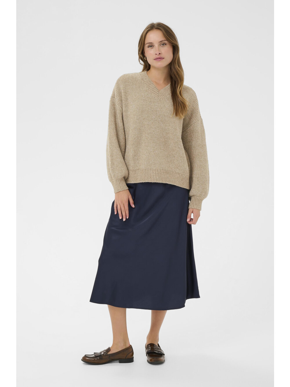 Saint Tropez - OttolineSZ V-Neck Pullover