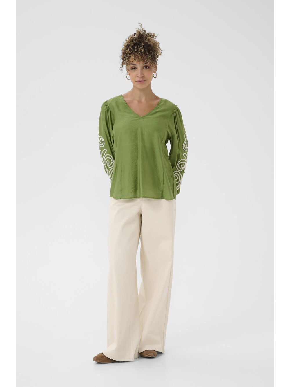 Cream - CRDanielle Blouse