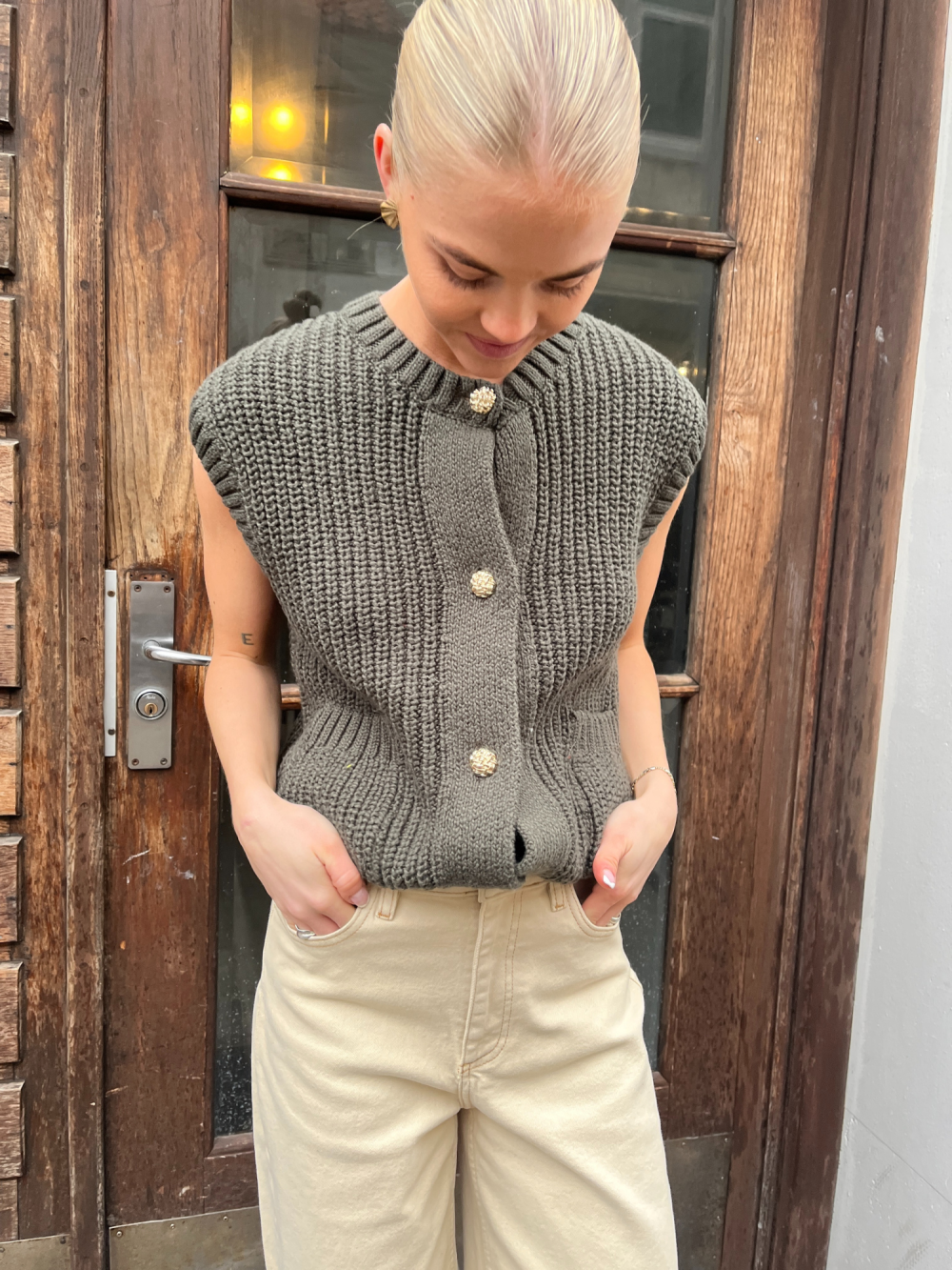 Modström - Scottmd strik vest