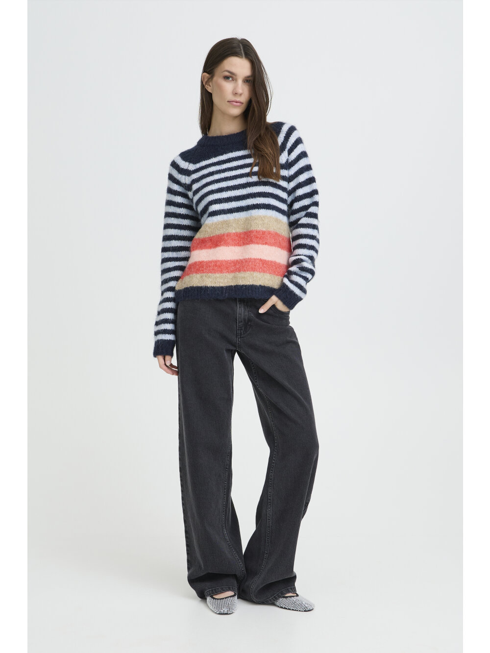 Pulz Jeans - PZABENA STRIPED PULLOVER