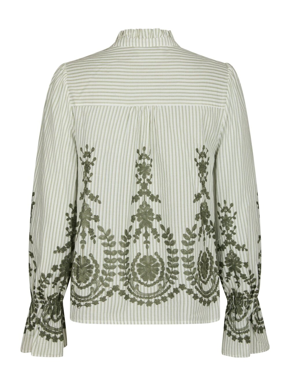 Neo Noir - Amara Stripe Emb Bluse