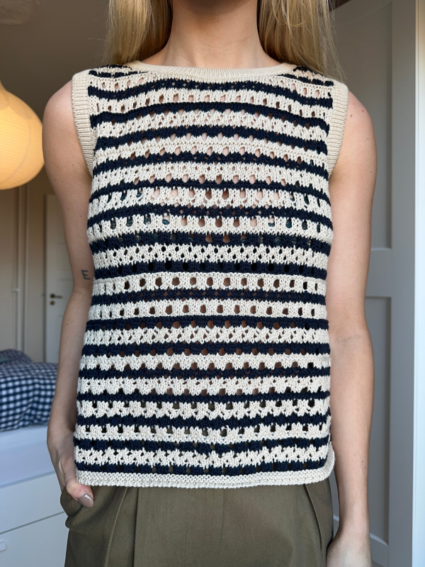 Modström - Vestermd stripe top