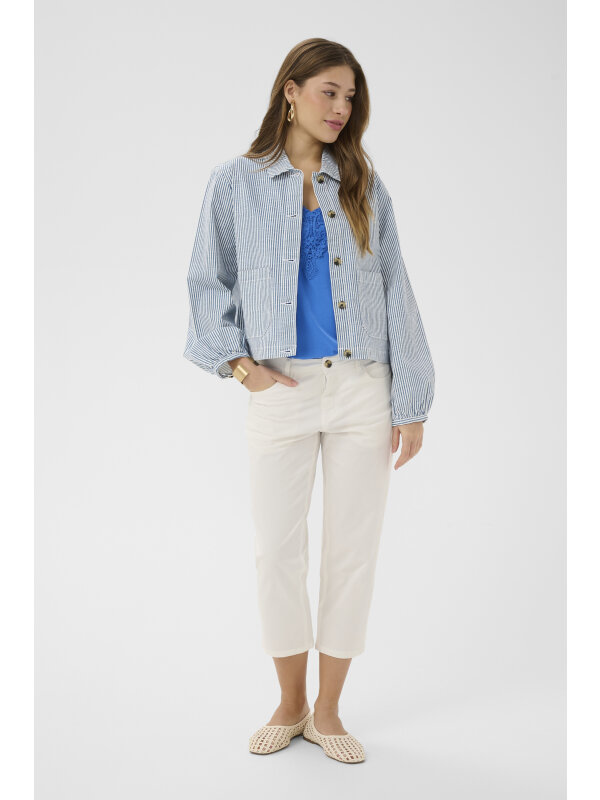 Cream - CRBerta Twill Jacket Cream - CRBerta Twill Jacket