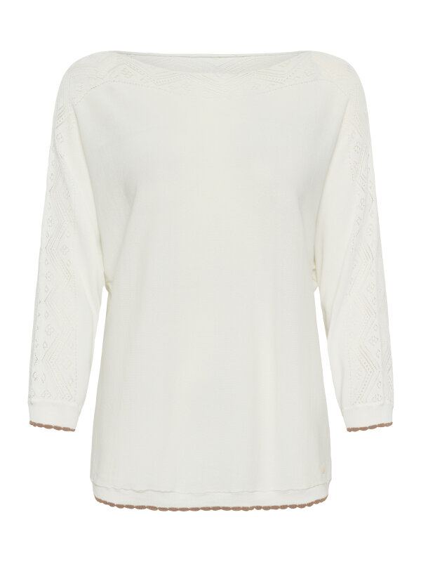Cream - CRDesten Batwing Pullover Cream - CRDesten Batwing Pullover