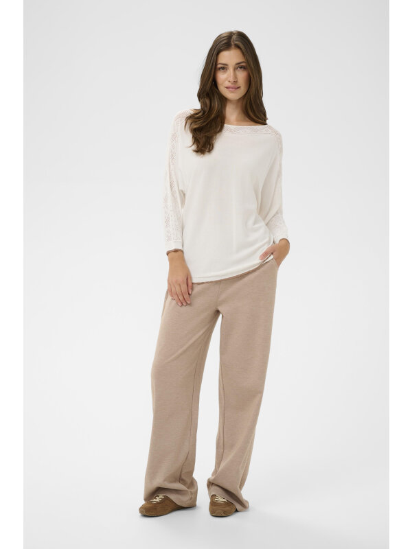 Cream - CRDesten Batwing Pullover Cream - CRDesten Batwing Pullover